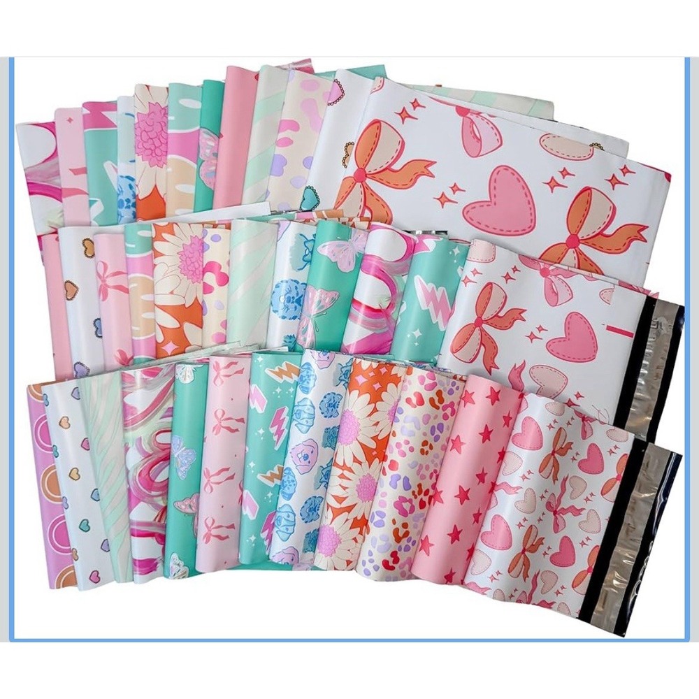 Designer Poly Mailer Variety Pack Heavy Duty Waterproof Self Seal Shipping Bags